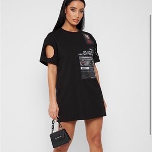 Manier de Voir Oversized T-Shirt Dress UK 10/US 6